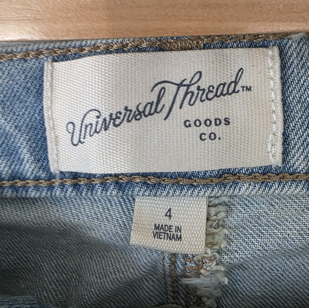 Universal Thread Maxi Denim Skirt Light Blue 4 NEW - Picture 4 of 8